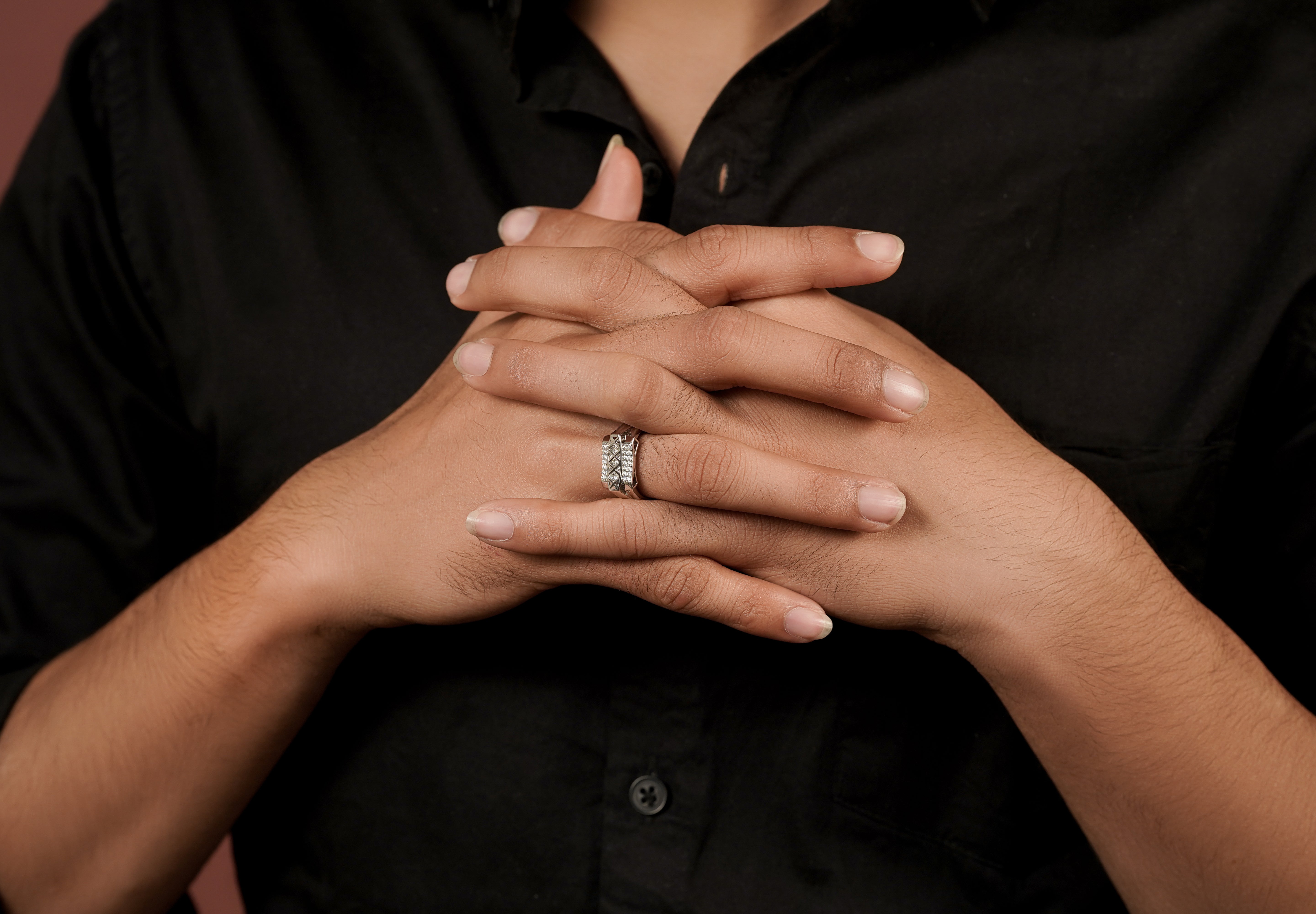 The Pantheon Pavé Ring