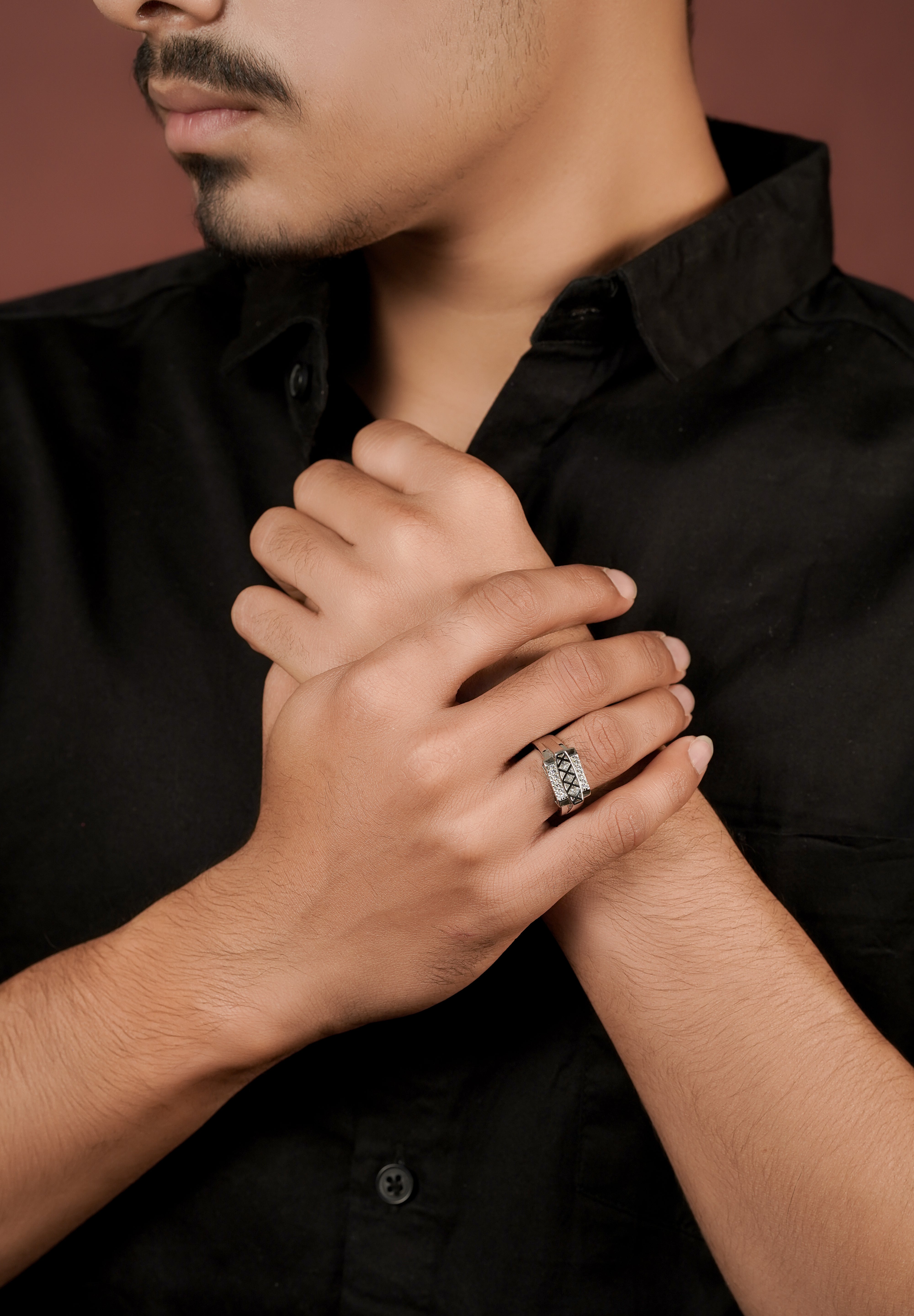 The Pantheon Pavé Ring