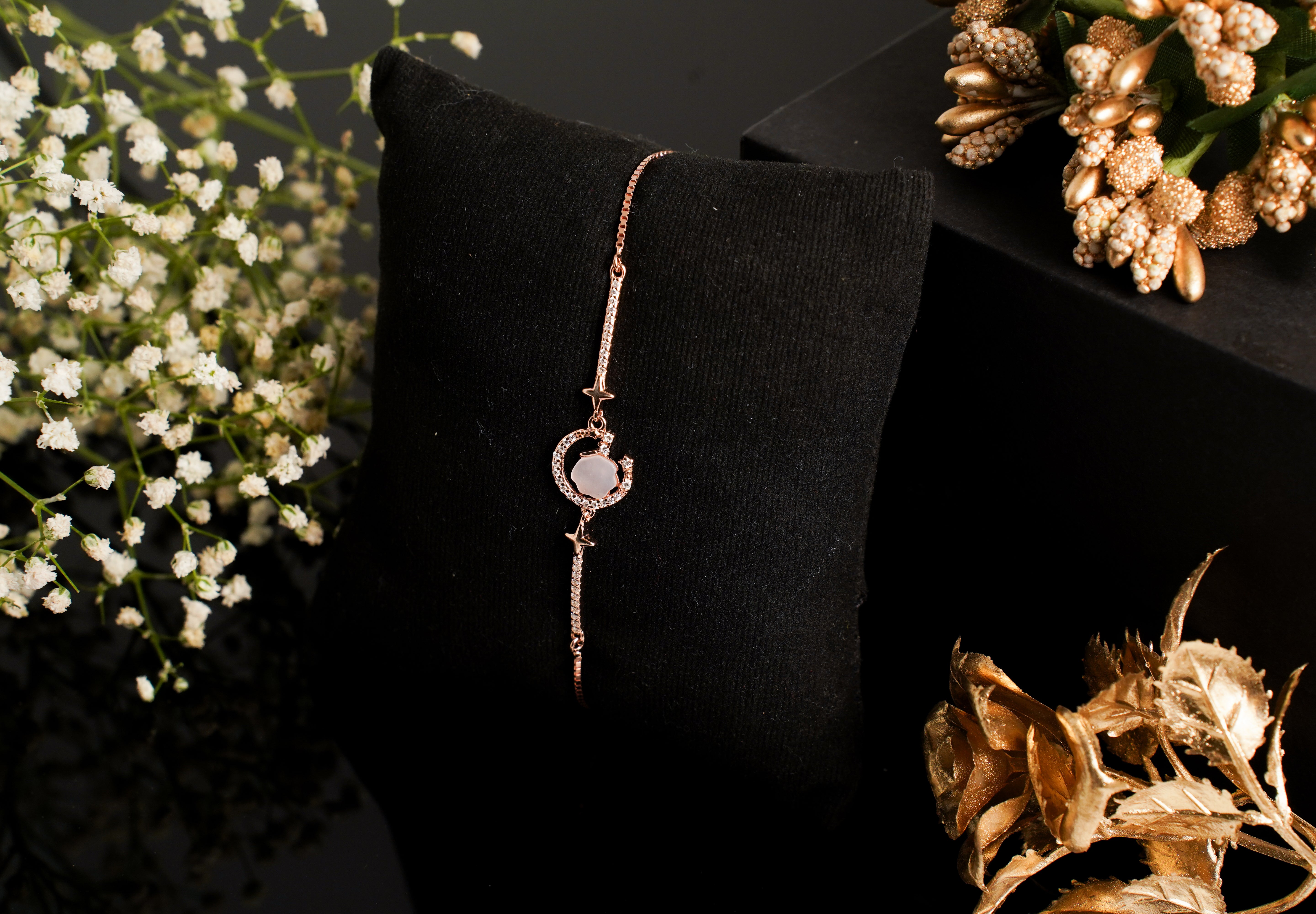 Kyra Rose Gold Star  bracelet
