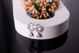 The Midnight Clover Studs