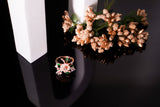 Emerald Bloom Elegance Ring