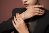 Aura twist bangle