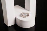 Kyra Square Halo Ring