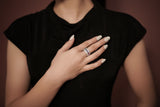 Kyra Prism Edge Ring