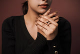 Kyra Rosé Coil Ring