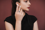Kyra Duo-Eye Wrap Ring