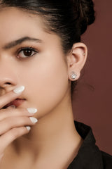 The Graceful Swan Studs
