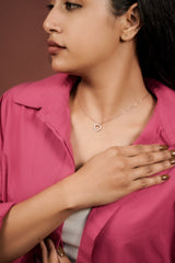 The Radiant Heart Pavé Necklace