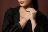 The Flora Pearl Slider Bracelet