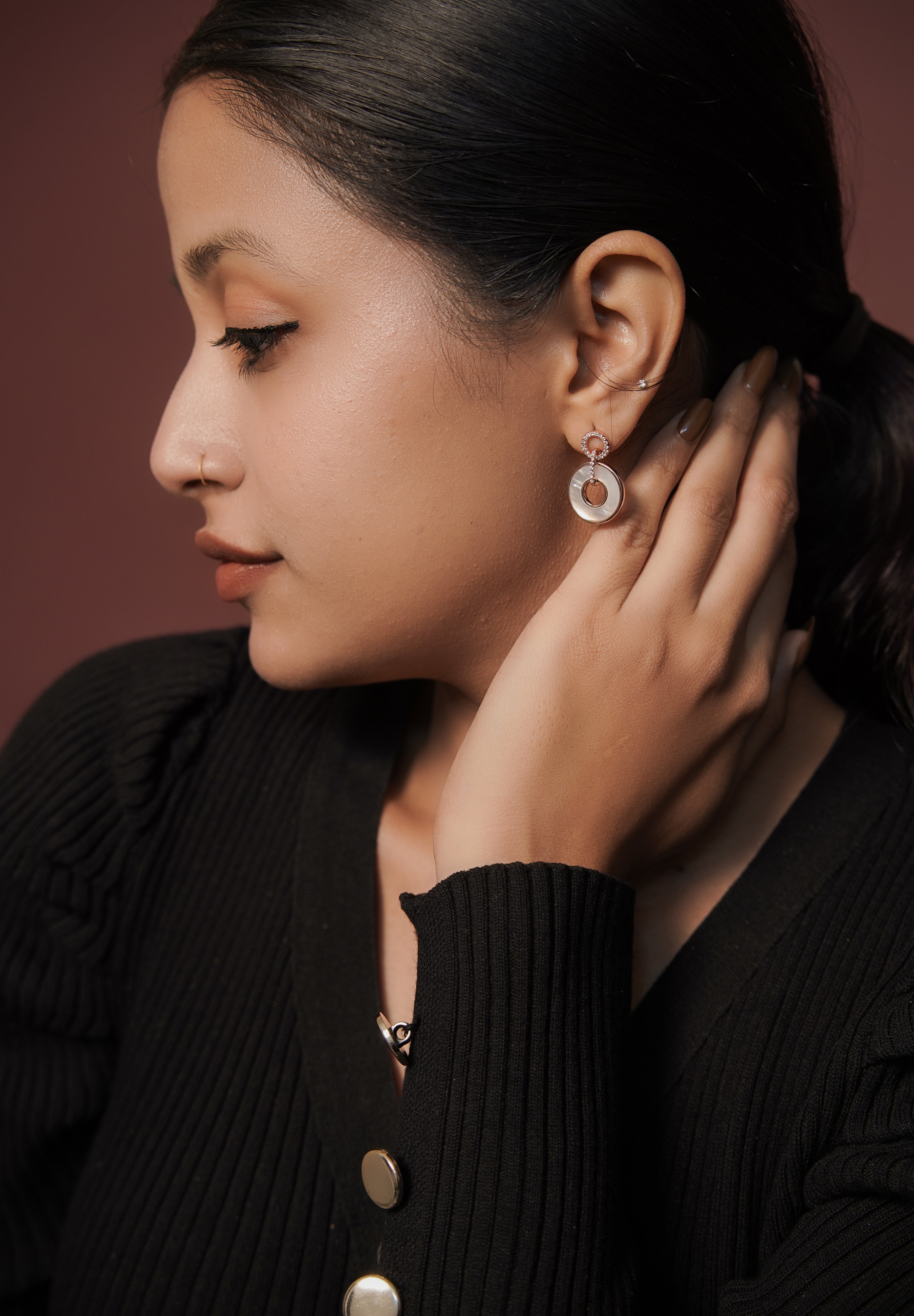 The Kyra Iris Drop Earrings