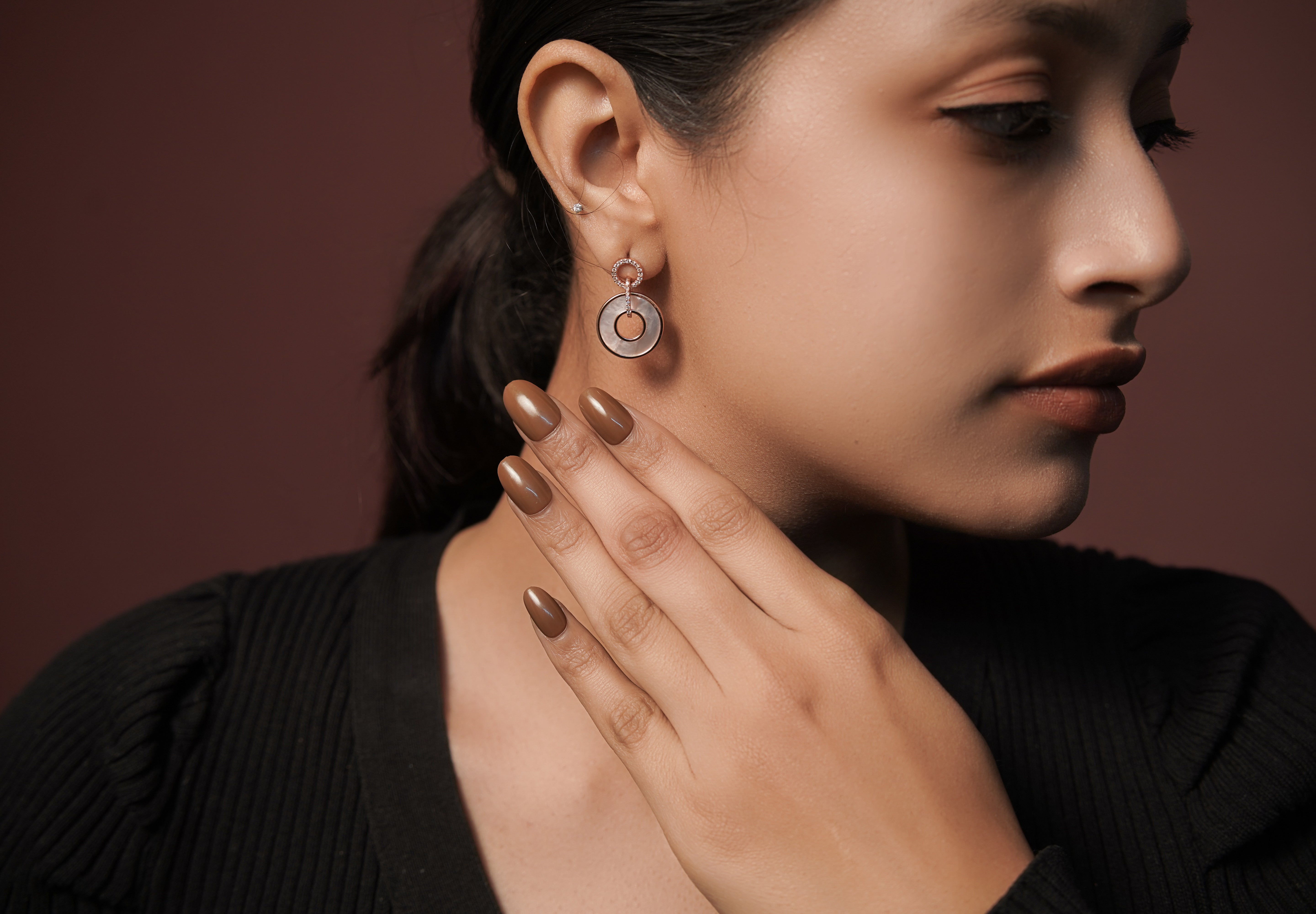 The Kyra Iris Drop Earrings