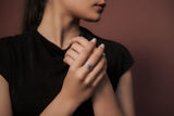 The Kyra Zenith Halo Ring