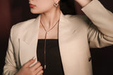 The Serpent Lariat Necklace