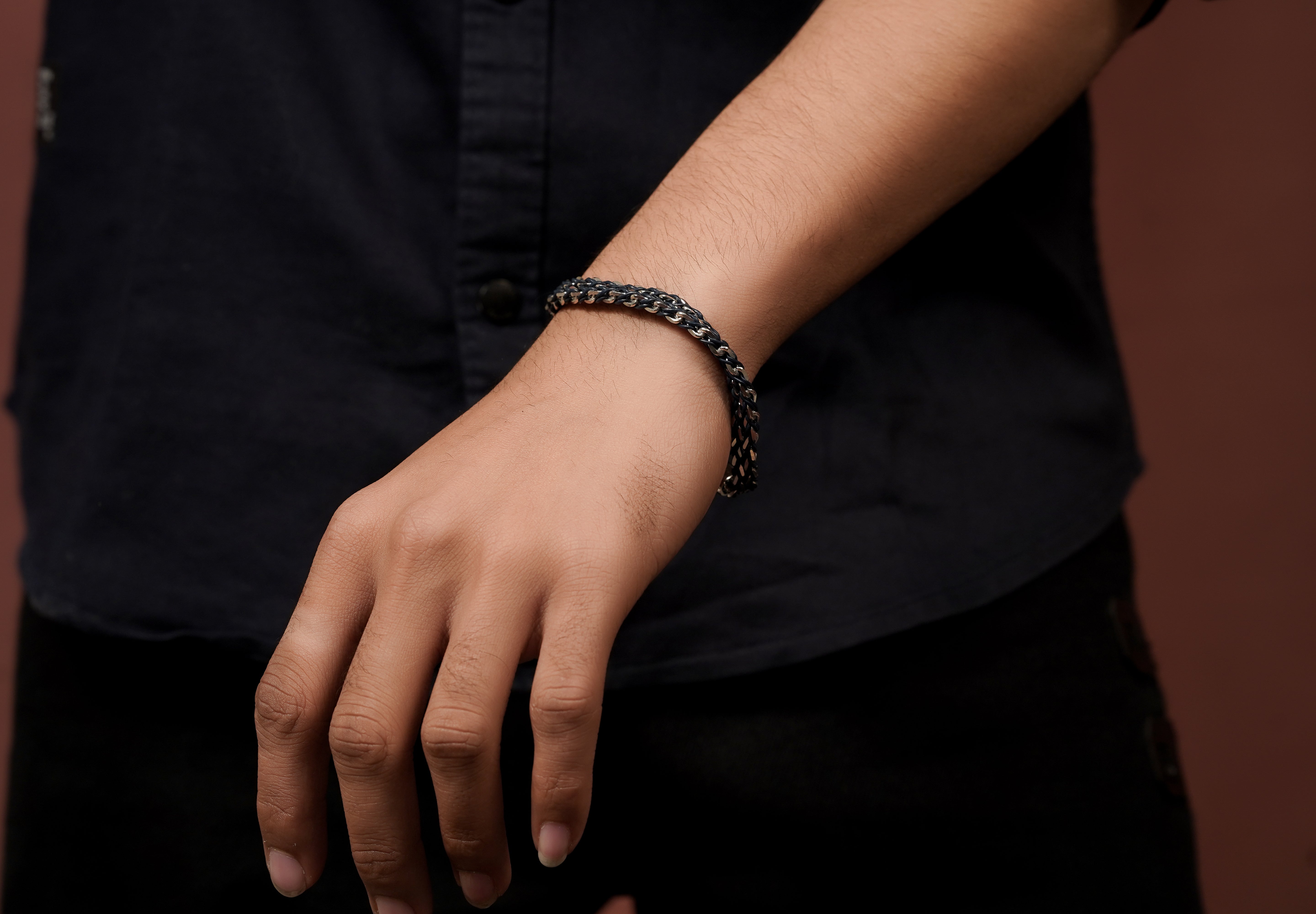 Kyra Iron Weave Bracelet