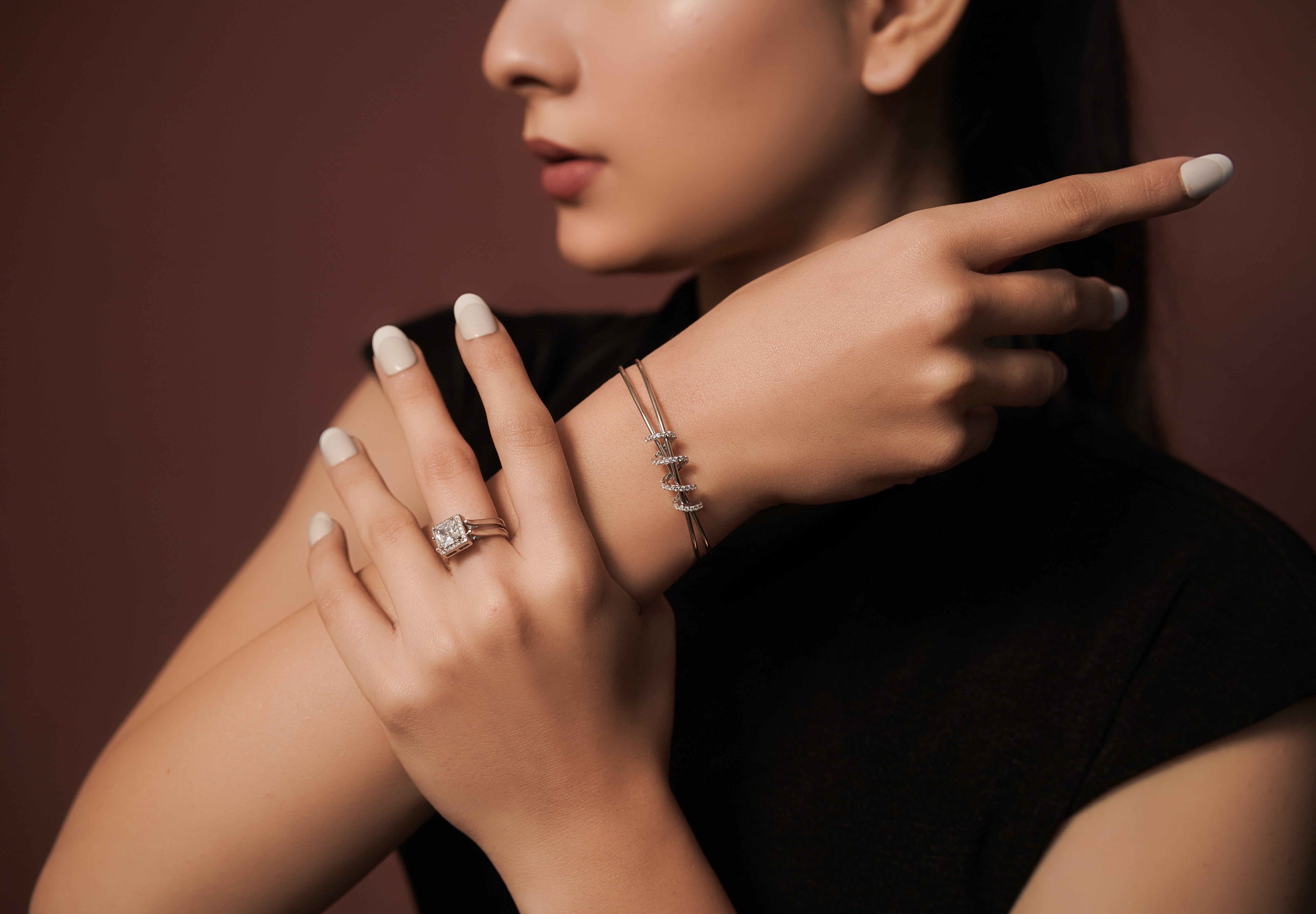 Kyra Triple Spark Bangle