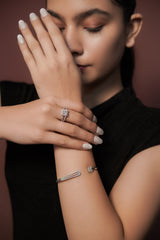 Marquise Solitaire Diamond Ring
