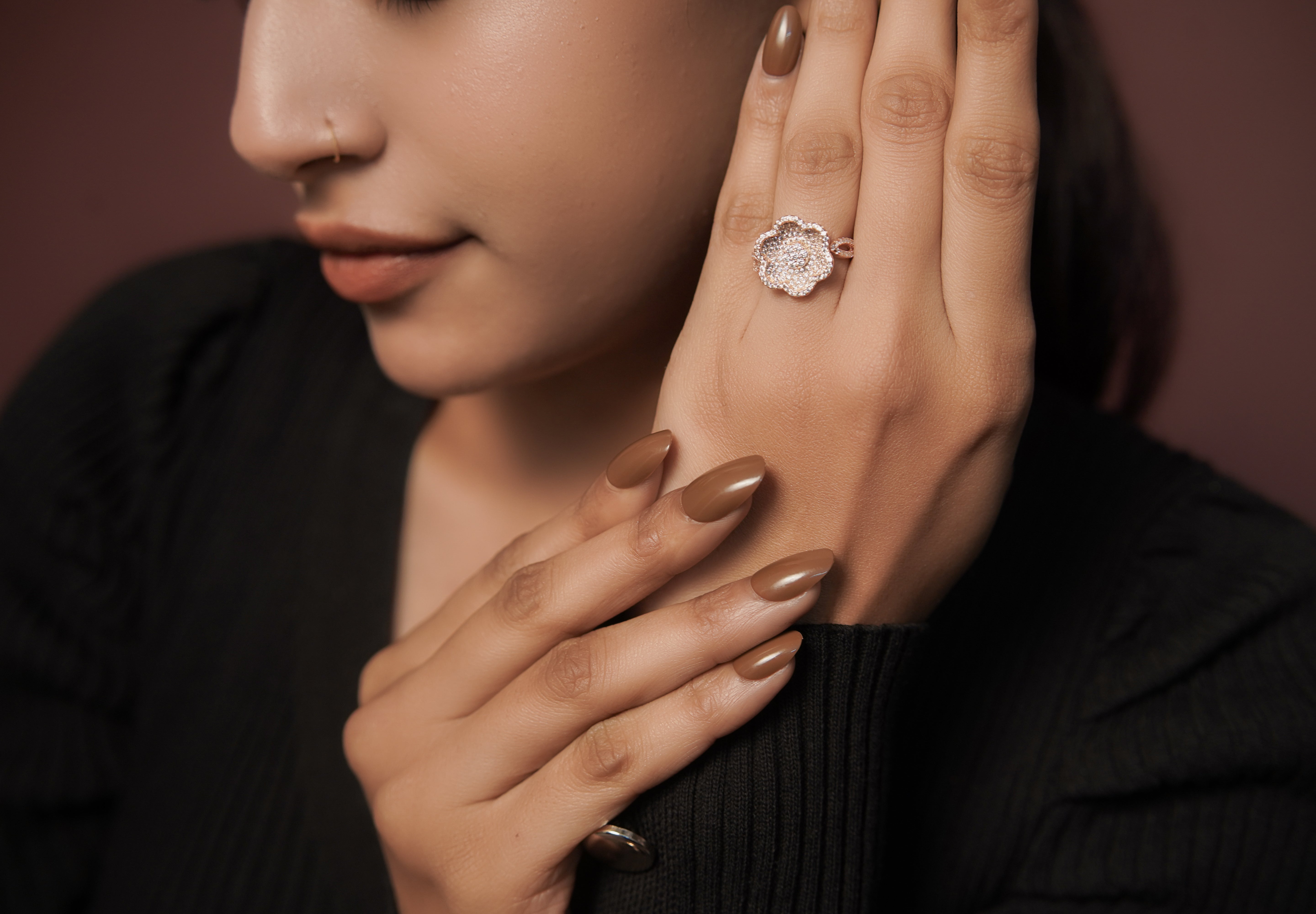 Kyra Rosea Luxe Ring