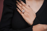 Kyra Oval Stardust Ring