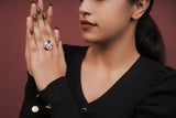 Kyra Blossom Heart Ring