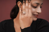 Emerald Bloom Elegance Ring