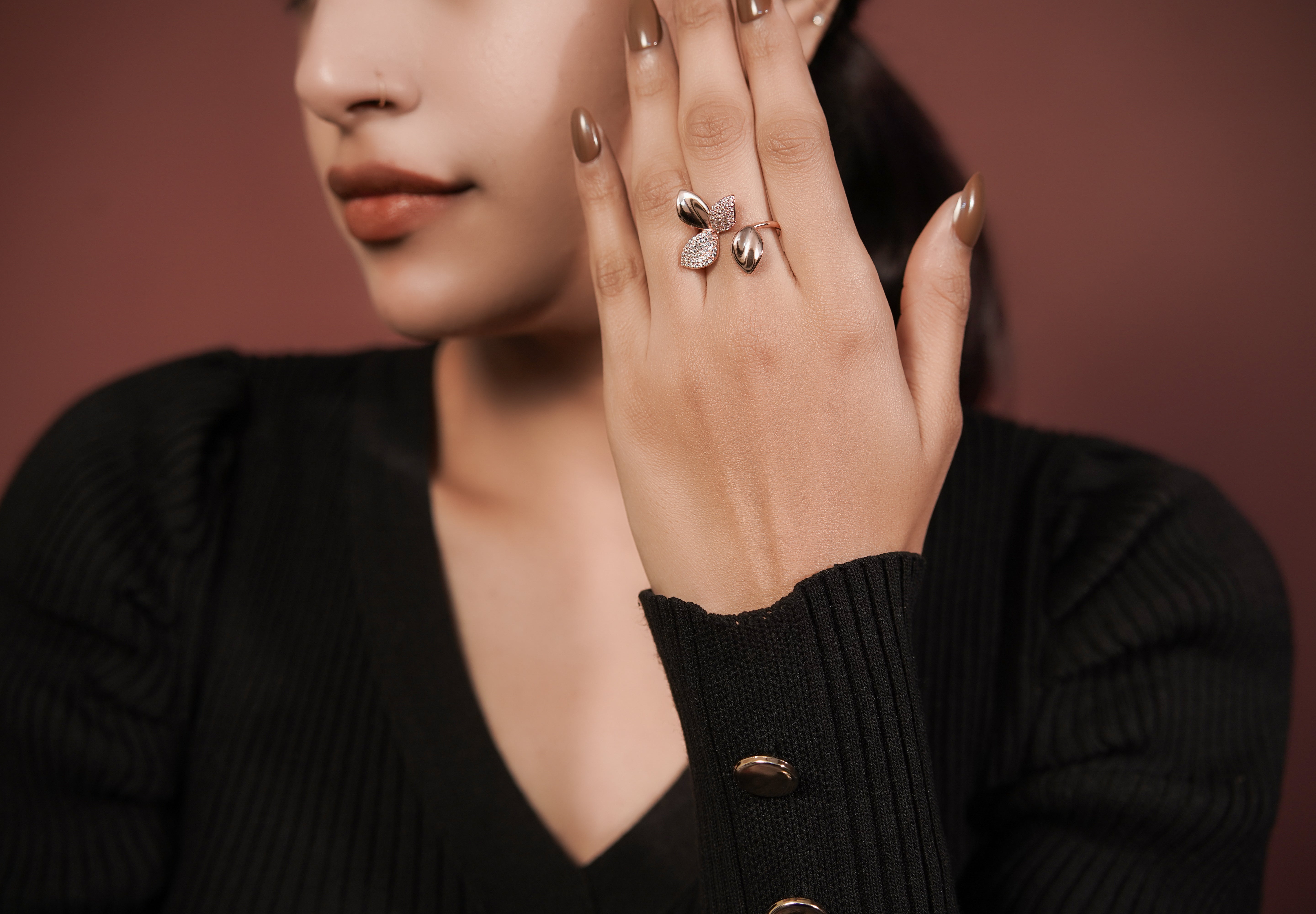 The Mariposa Aurora Wrap Ring