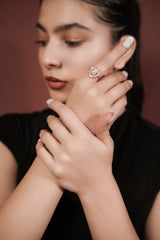 The Pearl Fleur Radiant Ring