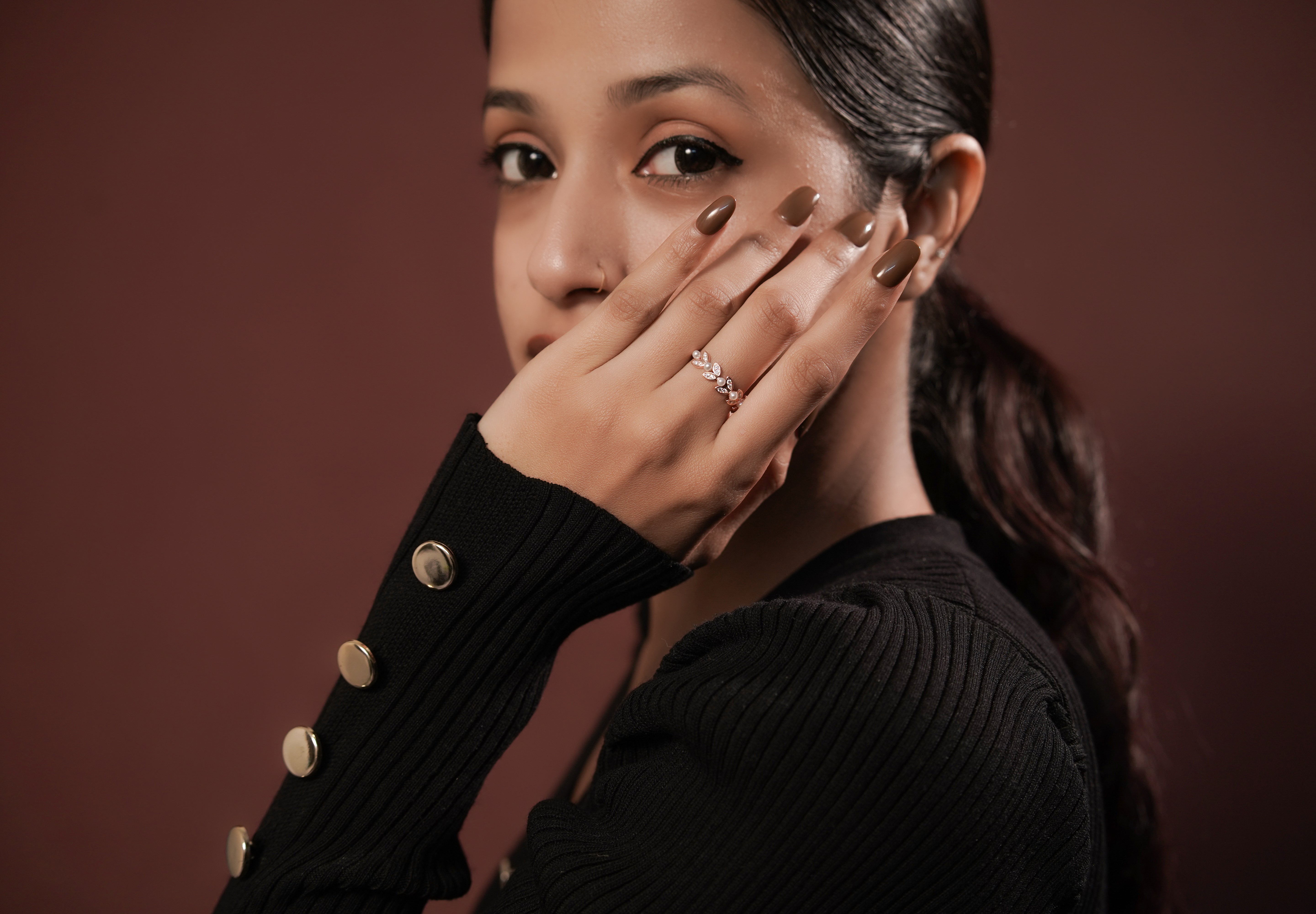 Kyra Nova Pearl Ring