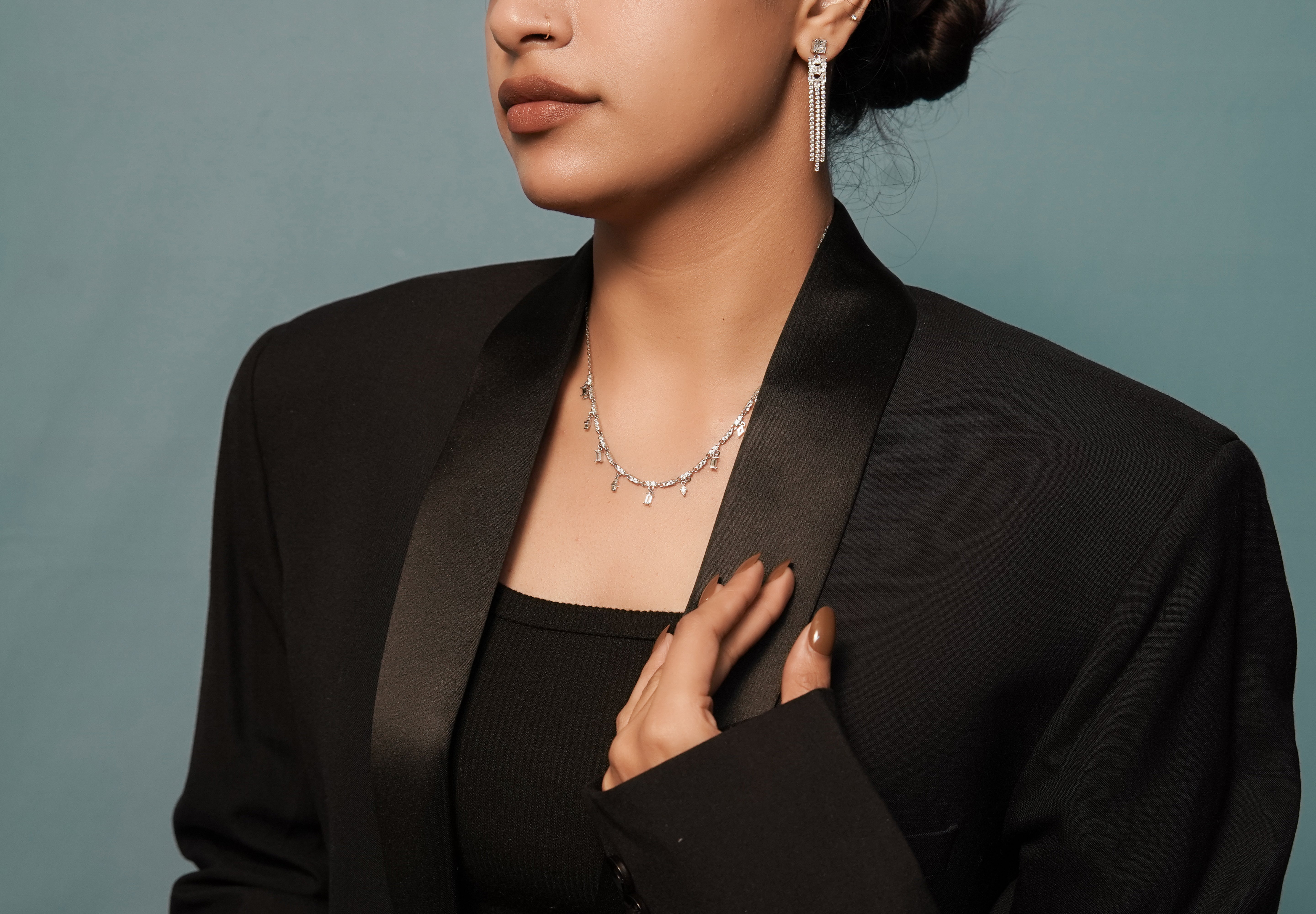 The Lumina Cascade Necklace
