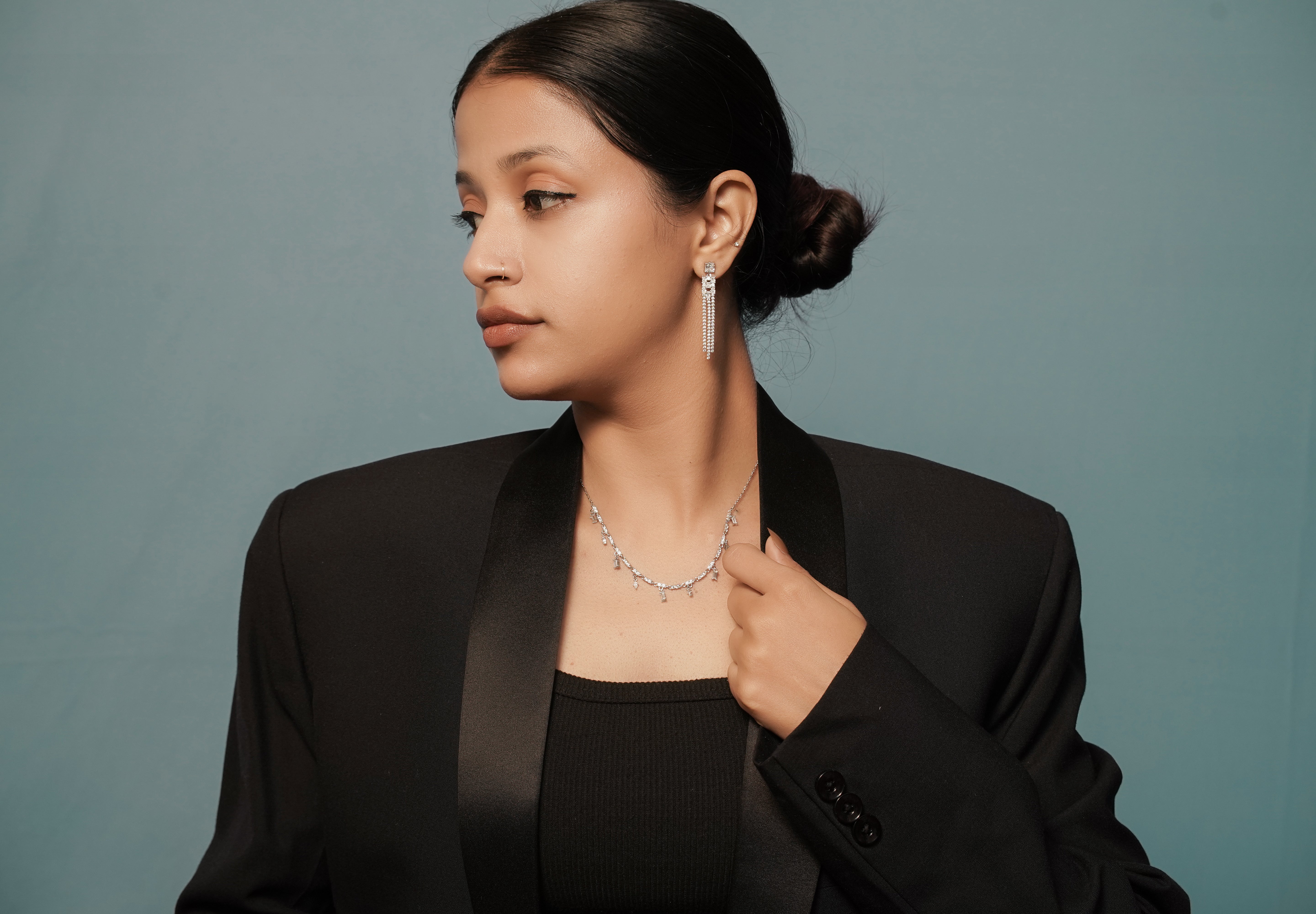 The Lumina Cascade Necklace