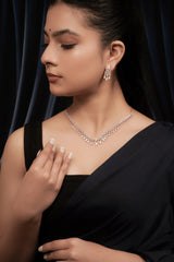Kyra Celeste Dewdrop Necklace Set