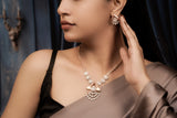 Kyra Triangle Motif  Diamond Set