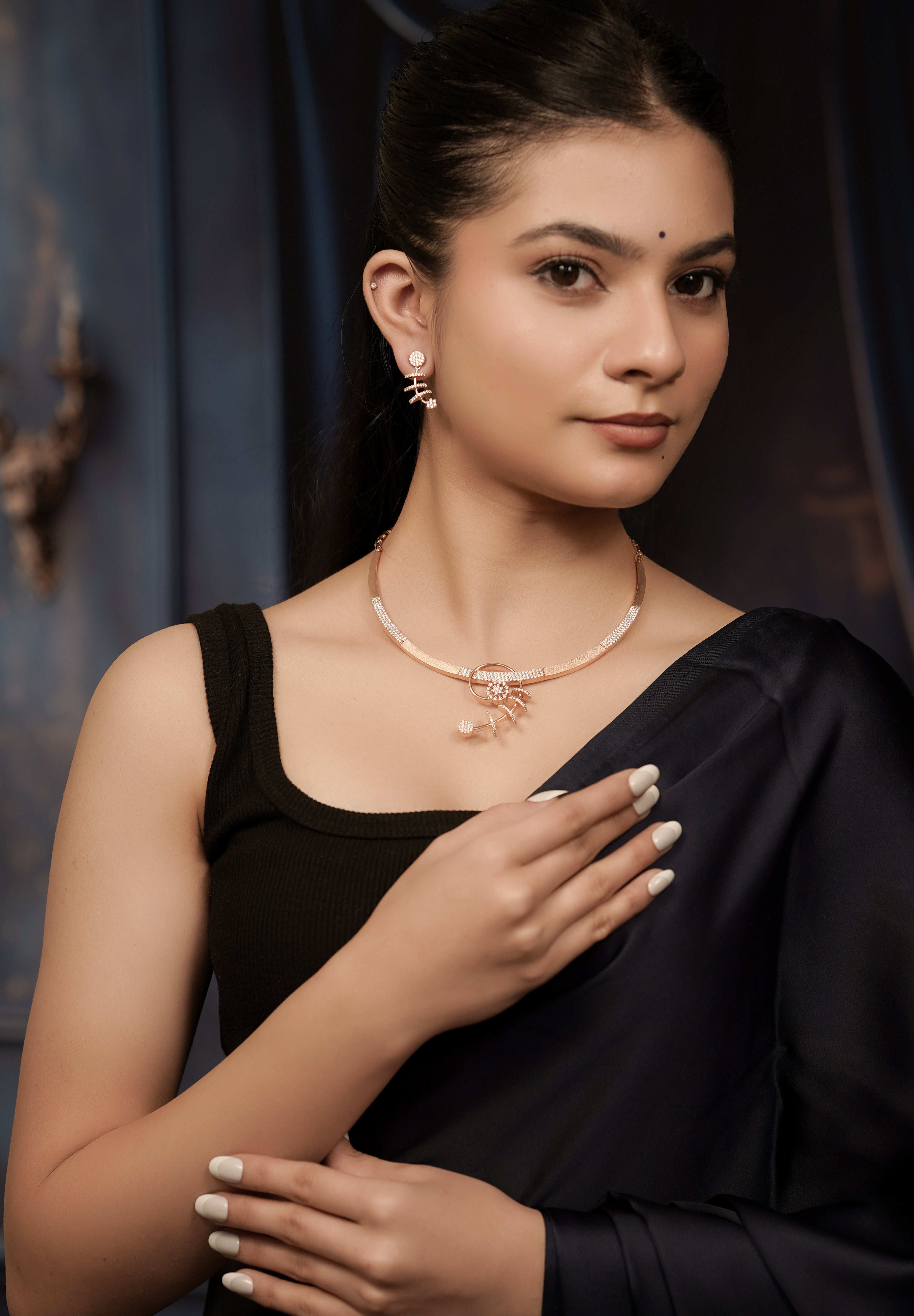 Celestial Orbital Choker Set