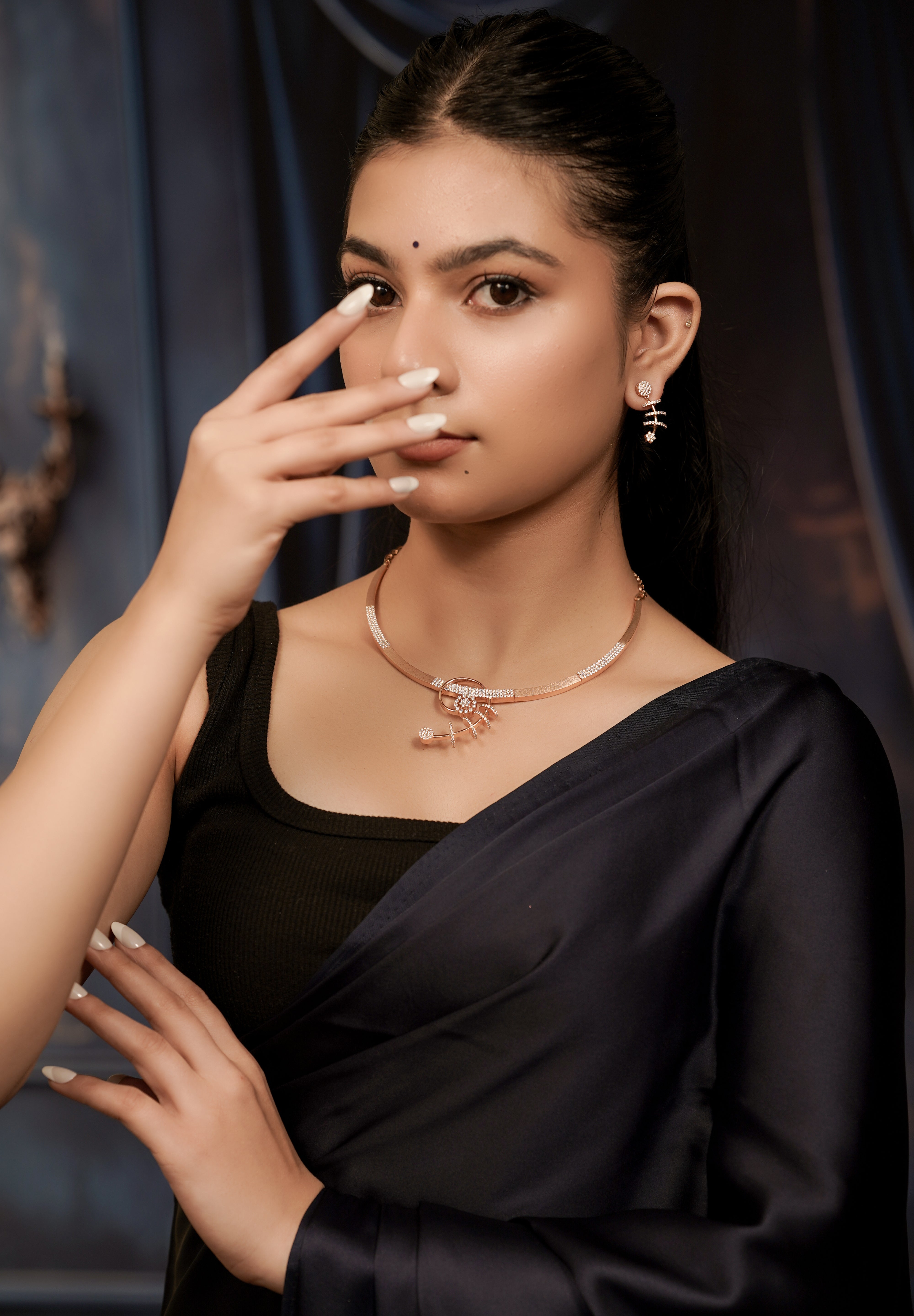 Celestial Orbital Choker Set