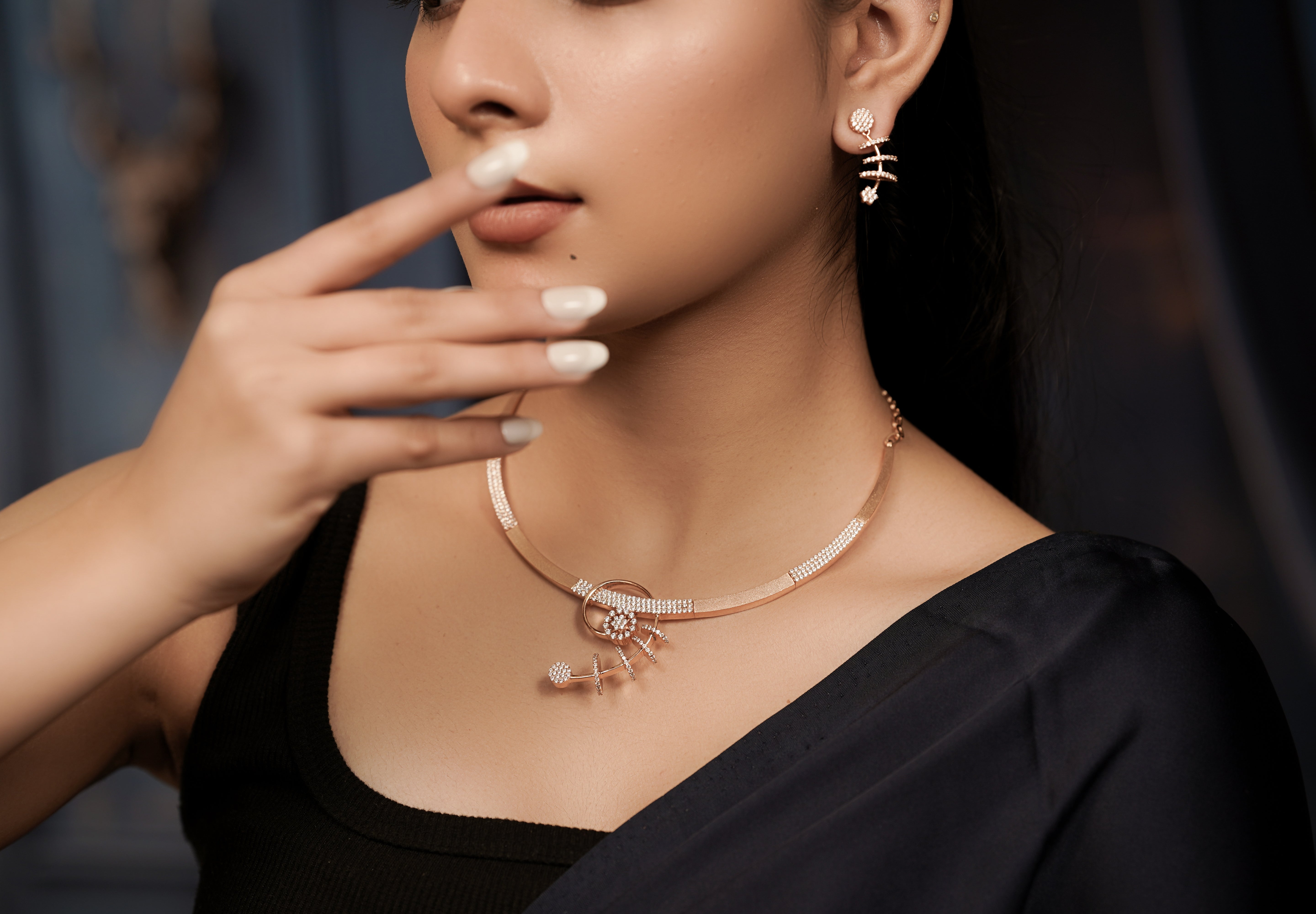 Celestial Orbital Choker Set