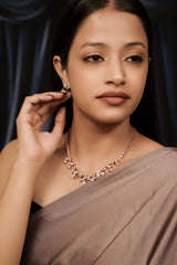 Cascade Teardrop Necklace Set