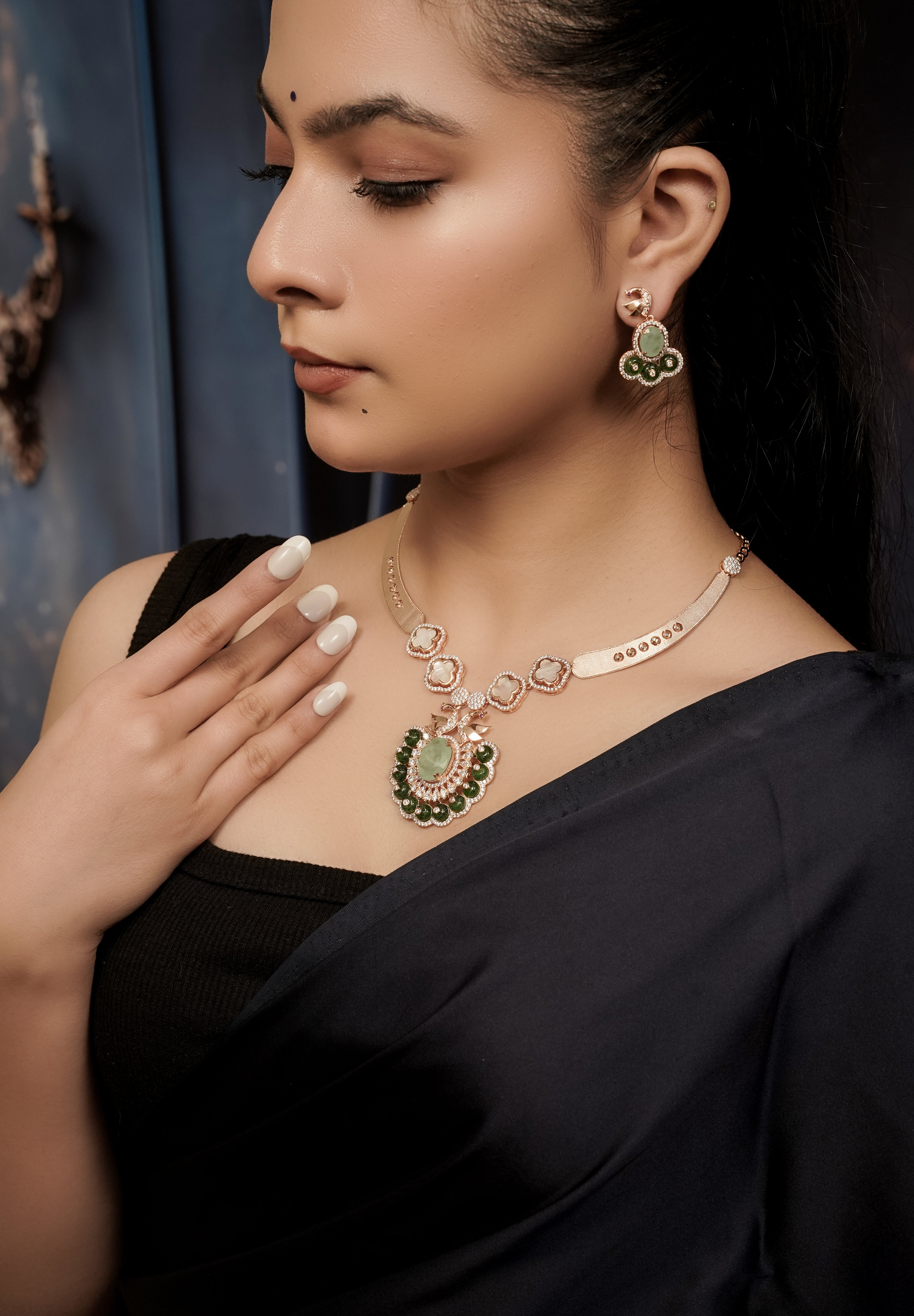 Verdant Heirloom Necklace Set