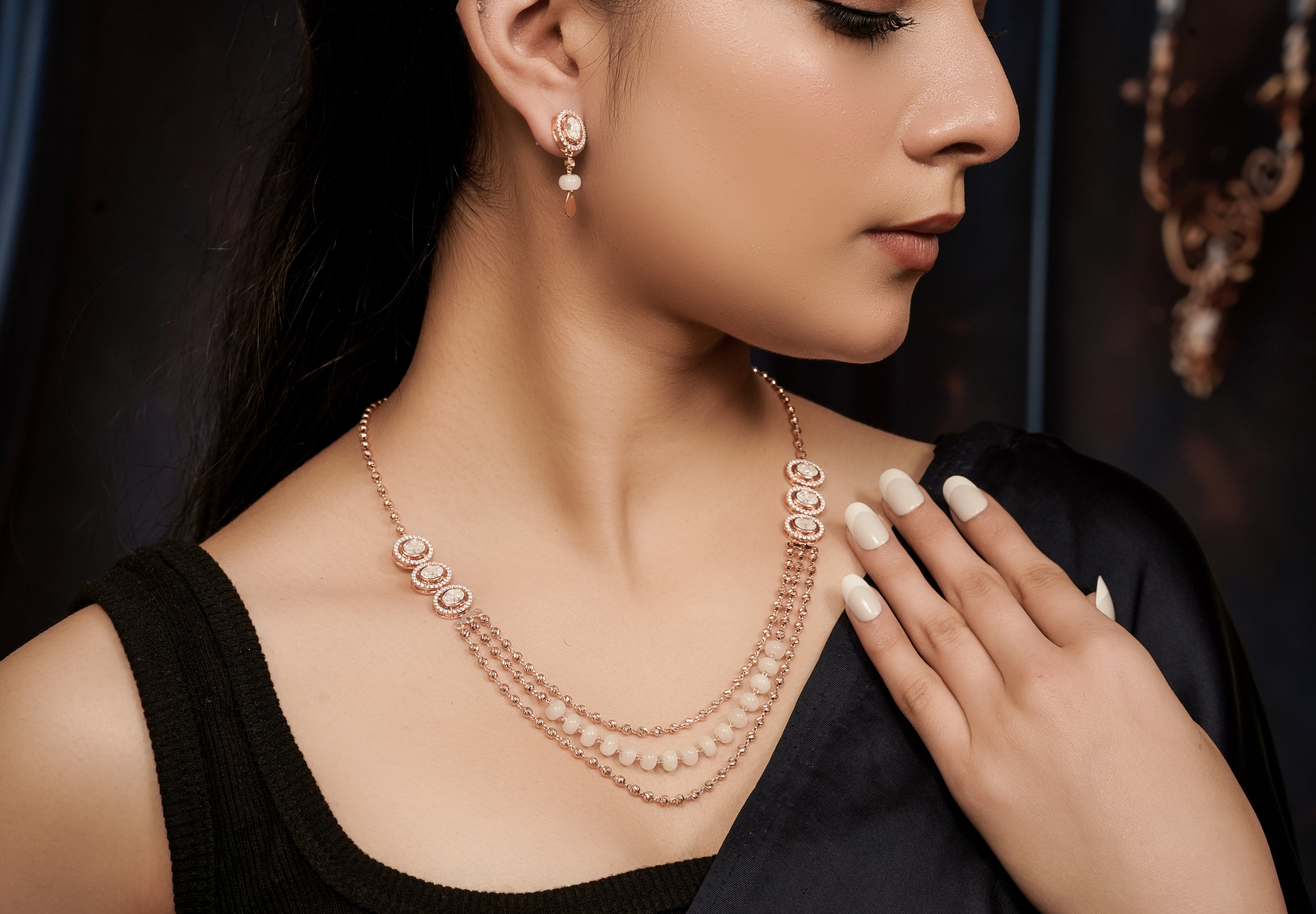 Opaline Grace Layered Set