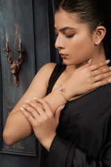 Sapphire Horizon Cuff