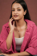 Kyra Stellar Solitaire Pendant Necklace
