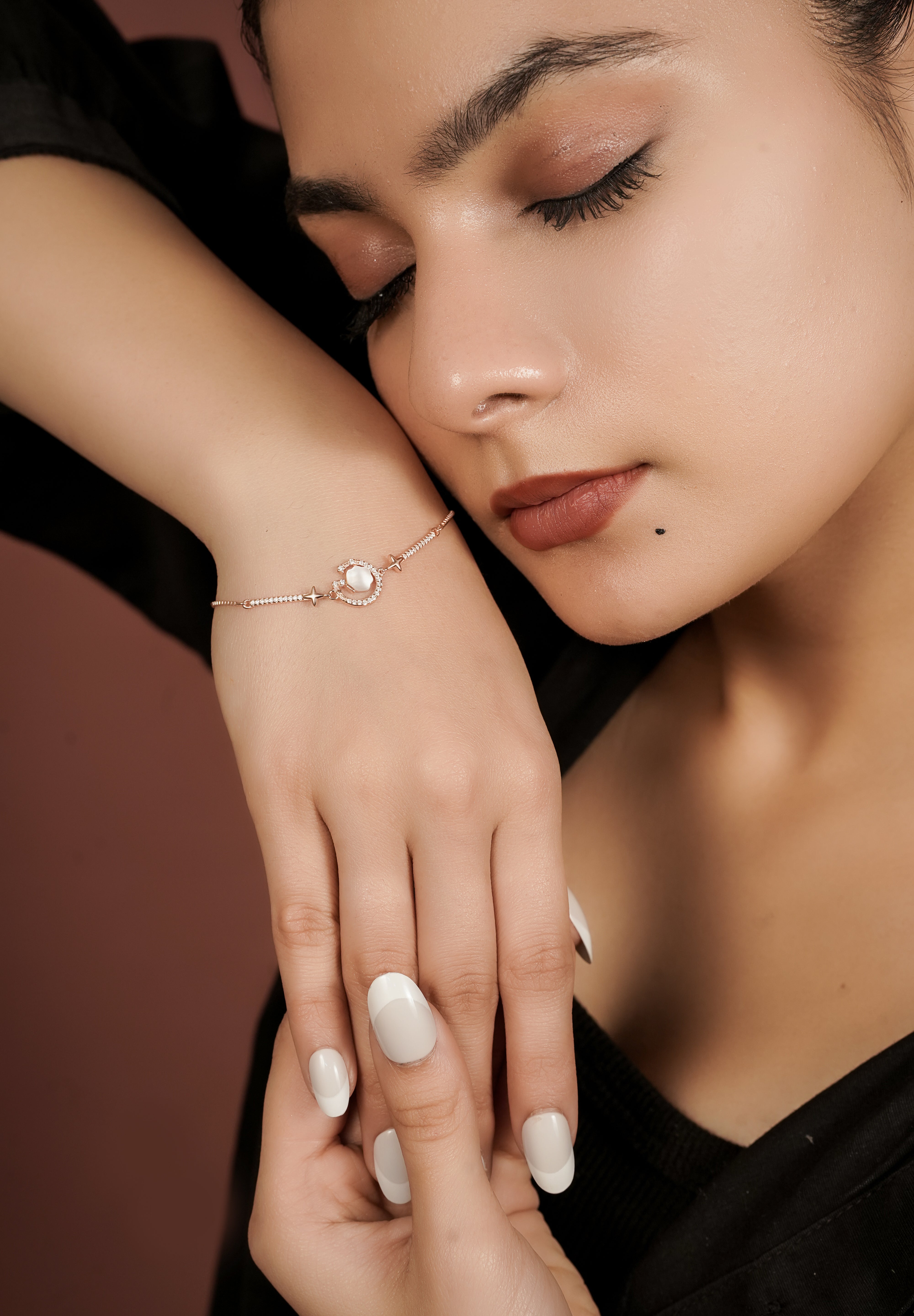 Kyra Rose Gold Star  bracelet