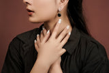 Kyra Eclipse Drop Earrings