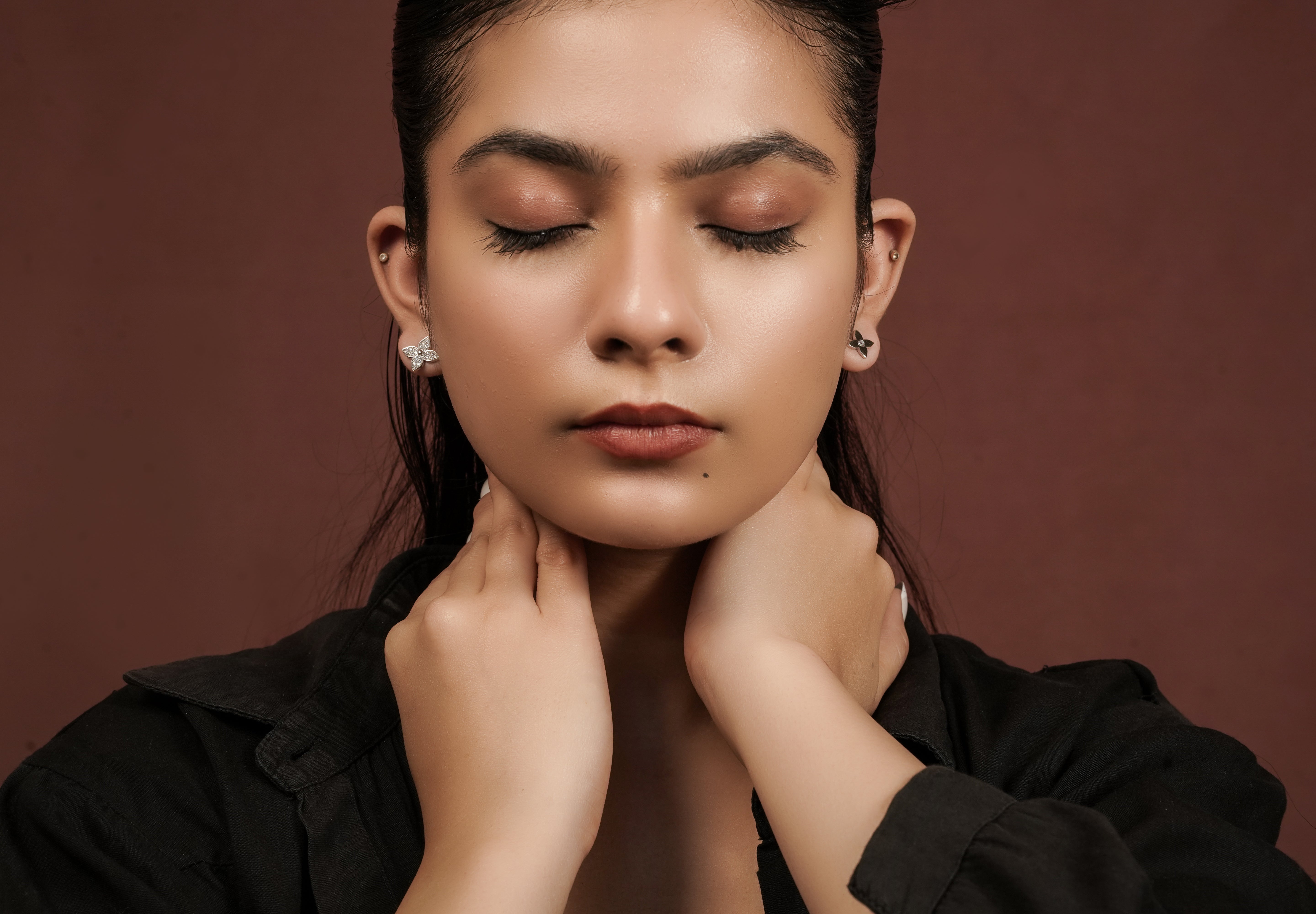 Kyra Butterfly Whisper Studs