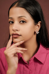 The Papillon Pavé Earrings