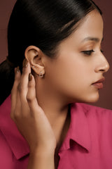 The Entwined Hearts Studs