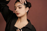 The Gilded Ginkgo Studs