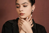 The Onyx Clover Studs