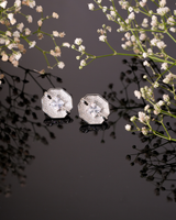 Celeste Octagon Stud Earrings