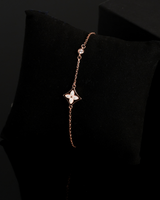 The Celestia Pearl Clover Bracelet