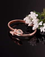 Emerald Coil Bracelet