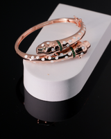 The Onyx Gaze Panther Bangle